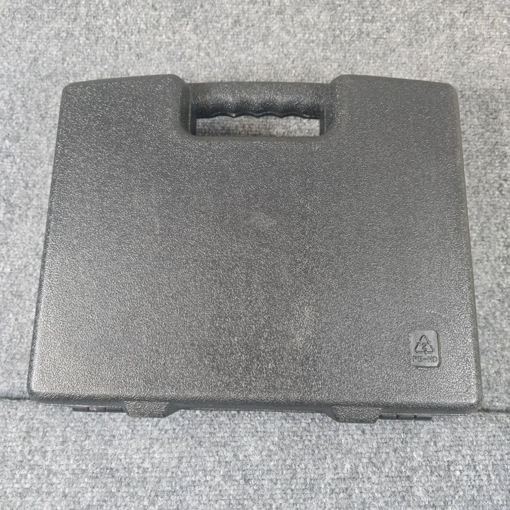 Craftsman Tool Case Empty Black‎ Plastic Organizer Storage Box